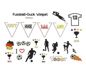 ITH Wimpel - Fußball Deutschland